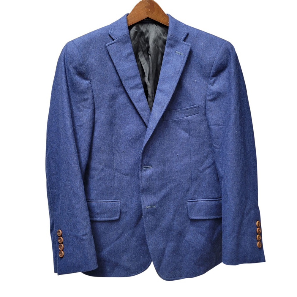 Hart Schaffner Marx Shawn Darst Wool Cashmere Blend Sport Coat Jacket Size 40S